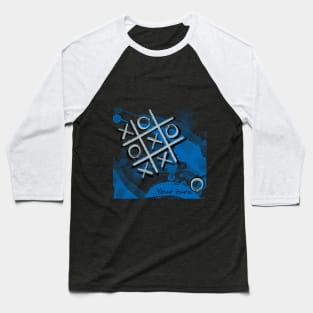 Impossible Noughts - Blue Baseball T-Shirt